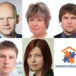 Kinnisvarakooli lektorid: Tõnu Toompark, Evi Hindpere, Marko Sula, Igor Fedotov, Eva Vaagert