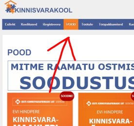 Kinnisvarakooli raamatupood